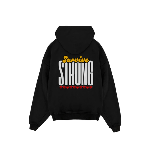 SURVIVE STRONG- OVERSIZED HOODIE